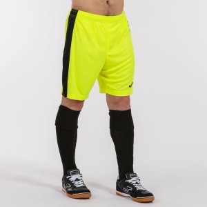 JOMA MAXI SHORT FLUOR YELLOW-BLACK
