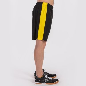 JOMA MAXI SHORT BLACK-YELLOW