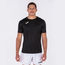 JOMA STRONG T-SHIRT BLACK S/S