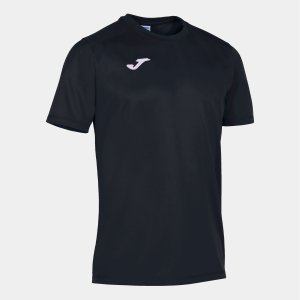 JOMA STRONG T-SHIRT BLACK S/S