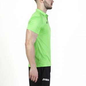 JOMA POLO SHIRT GREEN FLUOR S/S