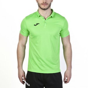 JOMA POLO SHIRT GREEN FLUOR S/S