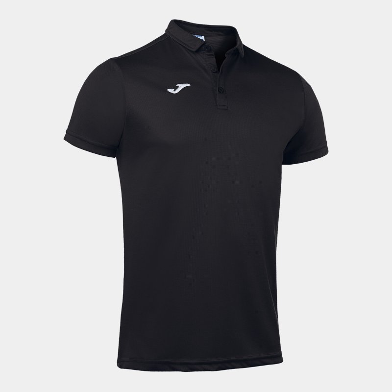 JOMA POLO SHIRT BLACK S/S