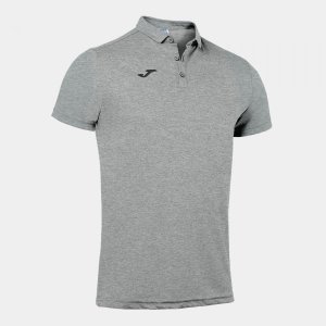 JOMA POLO SHIRT GREY S/S