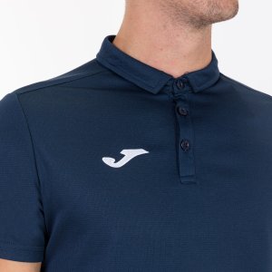 JOMA COMBI POLO SHIRT DARK NAVY S/S