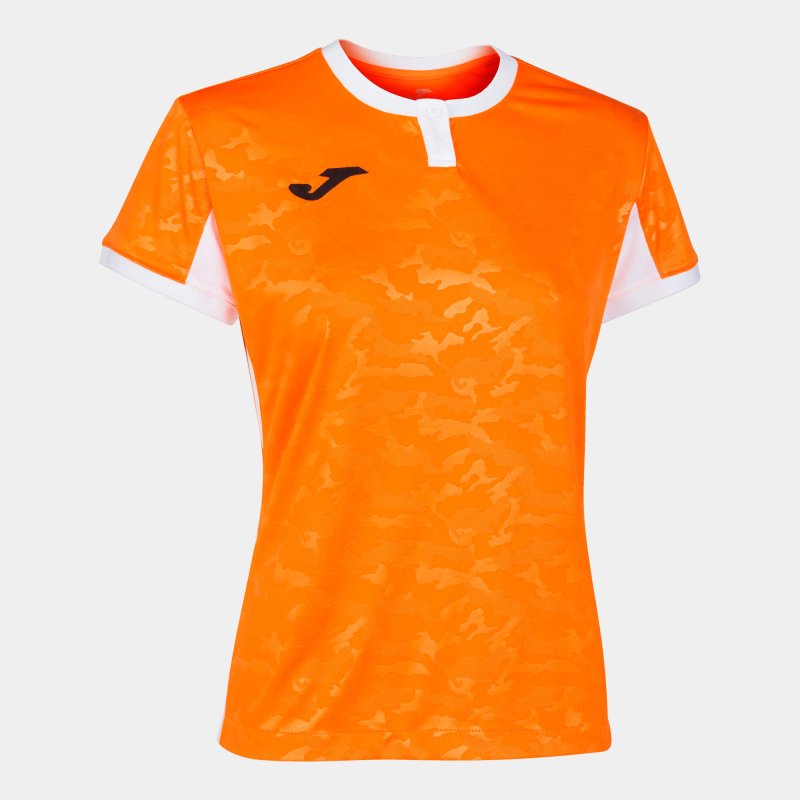 JOMA TOLETUM II T-SHIRT ORANGE-WHITE S/S
