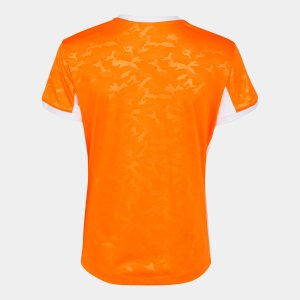 JOMA TOLETUM II T-SHIRT ORANGE-WHITE S/S