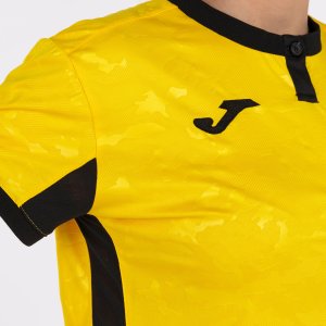 JOMA TOLETUM II T-SHIRT YELLOW-BLACK S/S