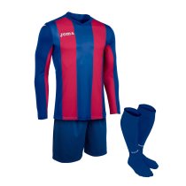 JOMA SET T-SHIRT L/S BLUE AND RED + SHORT + SOCKS