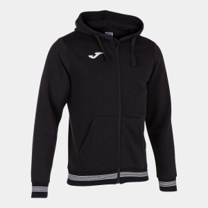 JOMA CAMPUS III HOODIE JACKET BLACK
