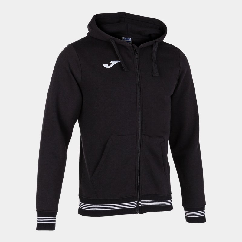 JOMA CAMPUS III HOODIE JACKET BLACK