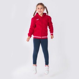 JOMA CAMPUS III HOODIE JACKET RED
