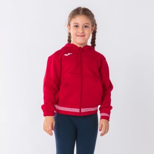 JOMA CAMPUS III HOODIE JACKET RED