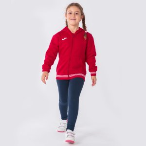 JOMA CAMPUS III HOODIE JACKET RED