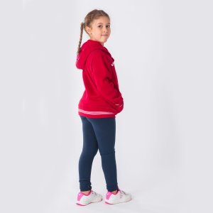 JOMA CAMPUS III HOODIE JACKET RED