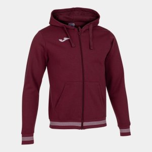 JOMA CAMPUS III HOODIE JACKET BURGUNDY