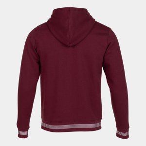 JOMA CAMPUS III HOODIE JACKET BURGUNDY