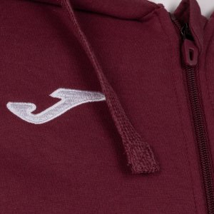 JOMA CAMPUS III HOODIE JACKET BURGUNDY