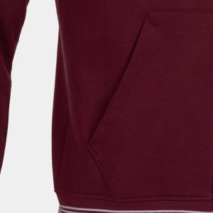 JOMA CAMPUS III HOODIE JACKET BURGUNDY