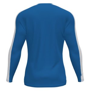 JOMA ACADEMY T-SHIRT ROYAL-WHITE L/S