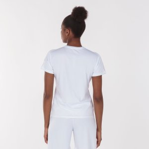 JOMA ACADEMY T-SHIRT WHITE S/S