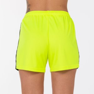 JOMA MAXI SHORT FLUOR YELLOW-BLACK