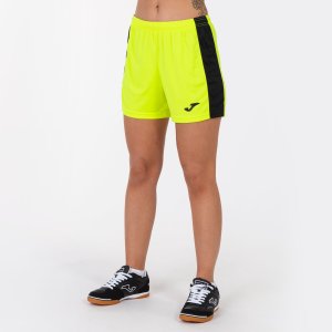 JOMA MAXI SHORT FLUOR YELLOW-BLACK