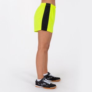 JOMA MAXI SHORT FLUOR YELLOW-BLACK