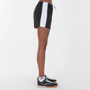 JOMA MAXI SHORT BLACK-WHITE