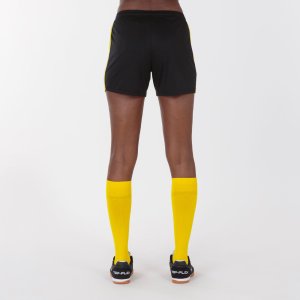 JOMA MAXI SHORT BLACK-YELLOW