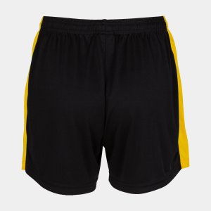 JOMA MAXI SHORT BLACK-YELLOW