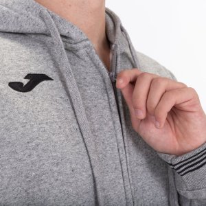 JOMA CAMPUS III HOODIE JACKET MELANGE
