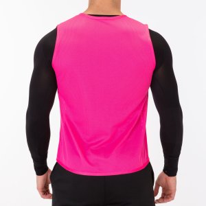 JOMA TRAINING BIB FLUOR PINK - 10 PCS -