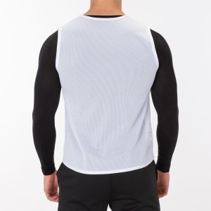 JOMA TRAINING BIB WHITE - 10 PCS -