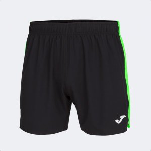 JOMA ELITE VII MICRO SHORT BLACK-FLUOR GREEN