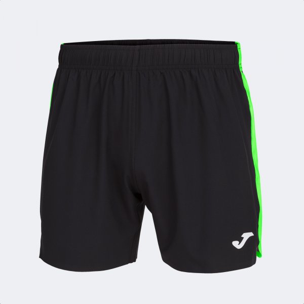 JOMA ELITE VII MICRO SHORT BLACK-FLUOR GREEN