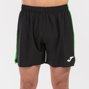 JOMA ELITE VII MICRO SHORT BLACK-FLUOR GREEN