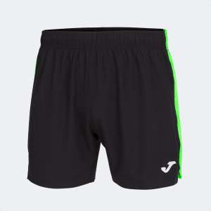 JOMA ELITE VII MICRO SHORT BLACK-FLUOR GREEN
