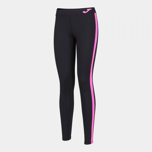JOMA ASCONA LONG TIGHT BLACK-FLUOR PINK