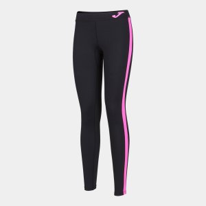 JOMA ASCONA LONG TIGHT BLACK-FLUOR PINK
