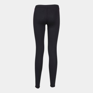 JOMA ASCONA LONG TIGHT BLACK-FLUOR PINK