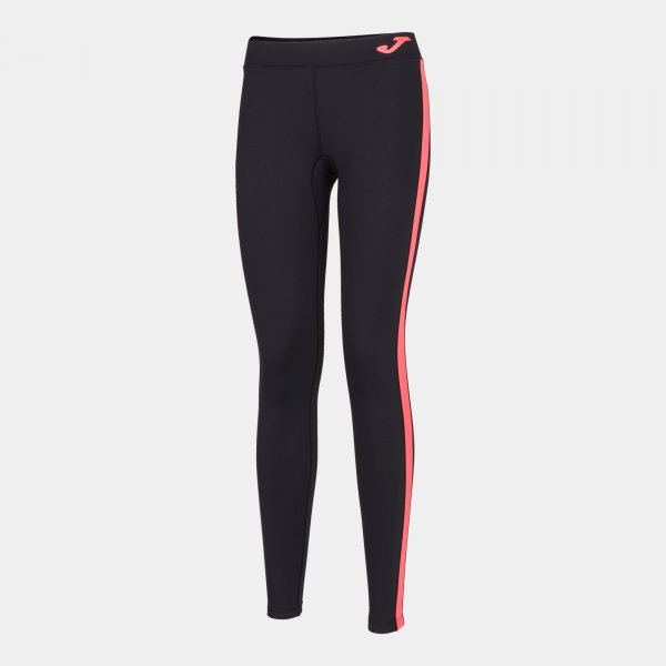 JOMA ASCONA LONG TIGHT BLACK-FLUOR CORAL