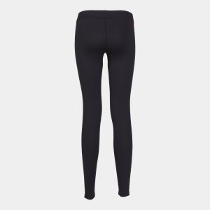 JOMA ASCONA LONG TIGHT BLACK-FLUOR CORAL