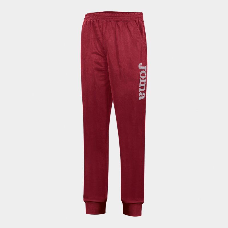 JOMA SUEZ POLYFLEECE LONG PANT BURGUNDY