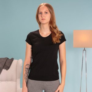 JOMA VERONA T-SHIRT BLACK S/S