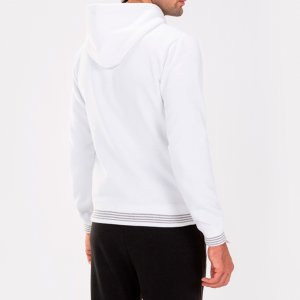 JOMA CAMPUS III HOODIE JACKET WHITE