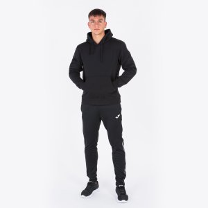 JOMA MONTANA HOODIE BLACK