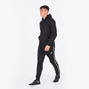 JOMA MONTANA HOODIE BLACK