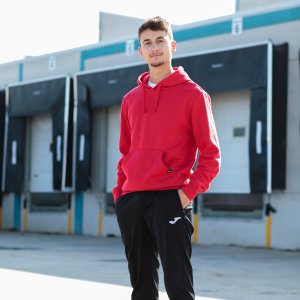 JOMA MONTANA HOODIE RED