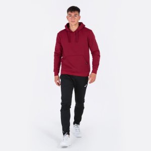 JOMA MONTANA HOODIE BURGUNDY